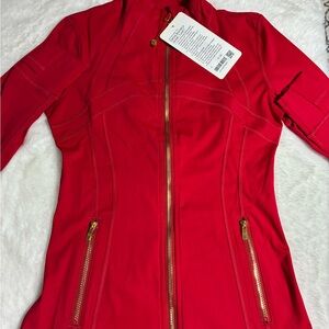 Red Lunar New Year Lululemon Define Jacket
